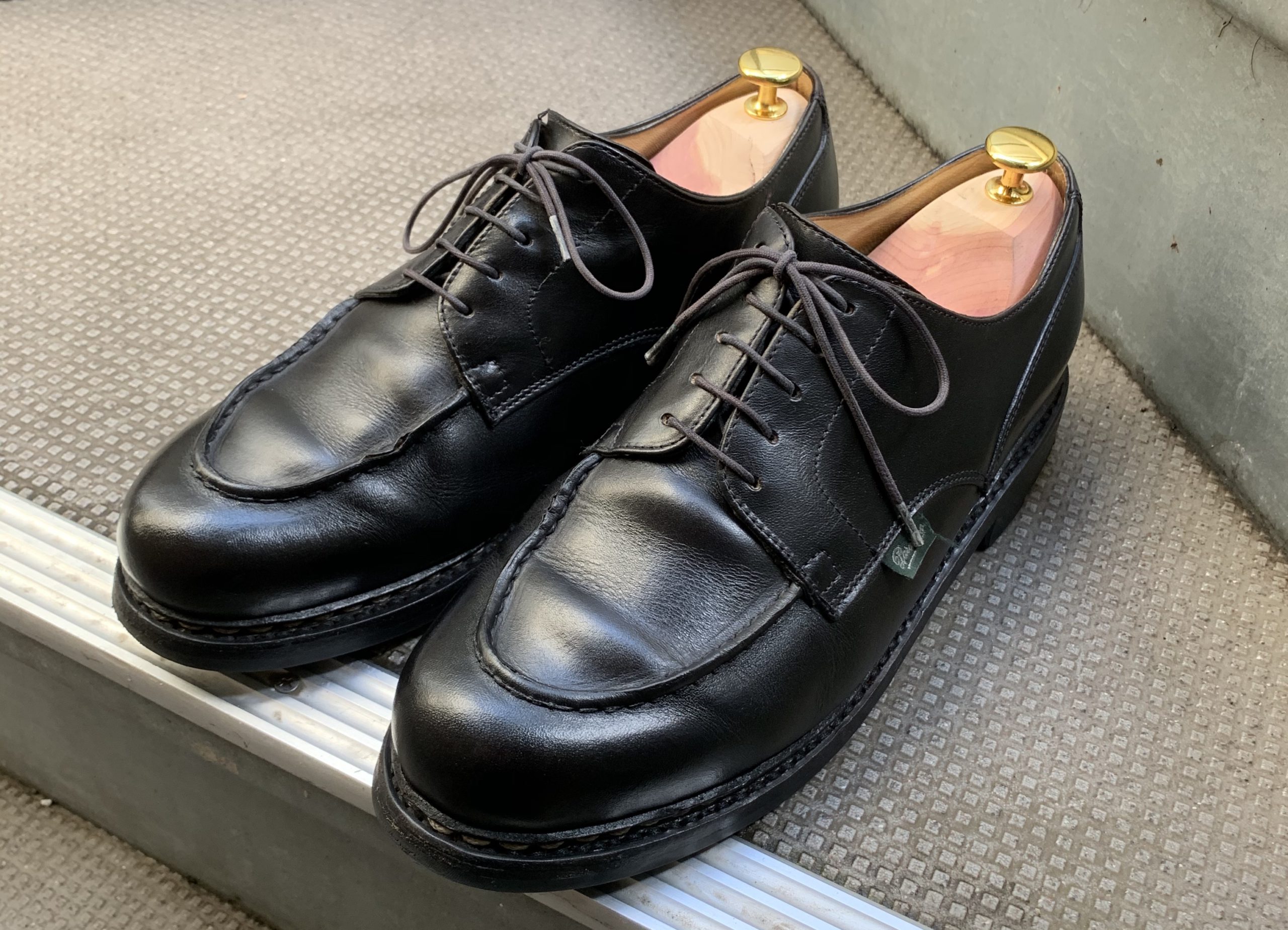 パラブーツ シャンボード paraboot chambord marron - 靴